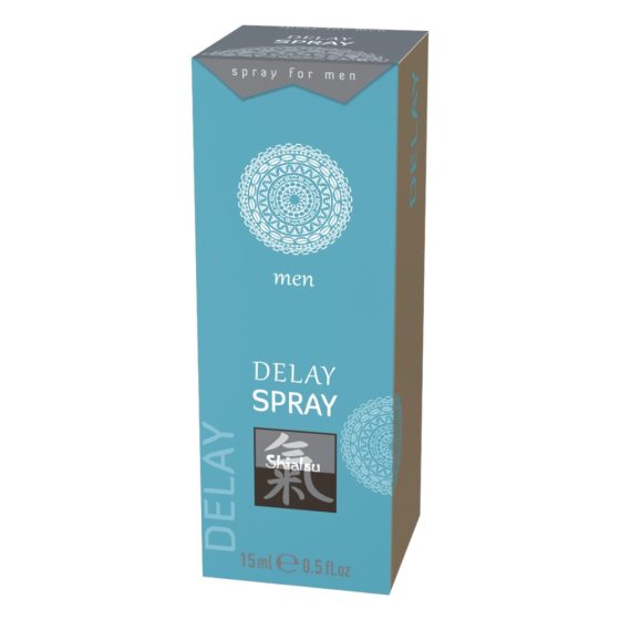 HOT Shiatsu Delay - Spray pentru întârzierea ejacularii pentru bărbați (15ml)