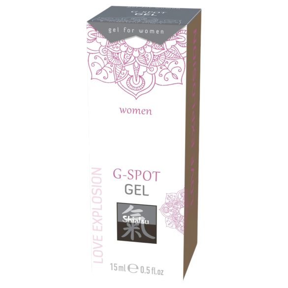 HOT Shiatsu - Gel stimulare punct G - efect intens - 15ml