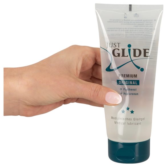Just Glide Premium Original - lubrifiant pe bază de apă vegan - 200ml