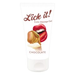   Linge-o! - Lubrifiant comestibil 2in1 - Ciocolată albă (50ml)