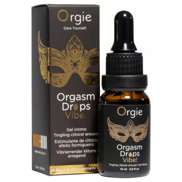 Orgie - Picături pentru orgasm - gel stimulant intim pentru femei 15ml