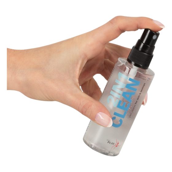 Just Play - Spray dezinfectant 2în1 pentru produse și zone intime (100ml)