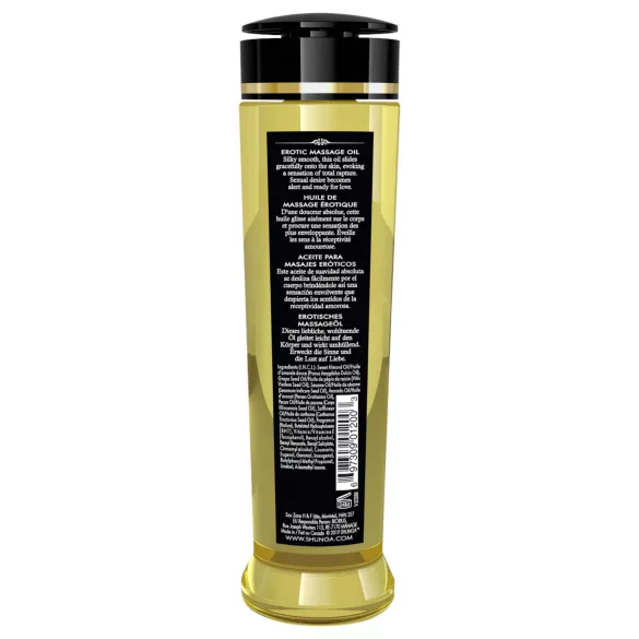 Shunga - ulei de masaj - aromă de trandafiri - 240ml