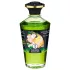 Shunga - ulei de masaj încălzitor - ceai verde - 100ml