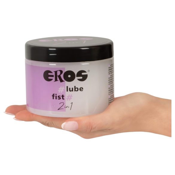 EROS - lubrifiant 2în1 pentru masaj și fisting - hibrid, 500ml