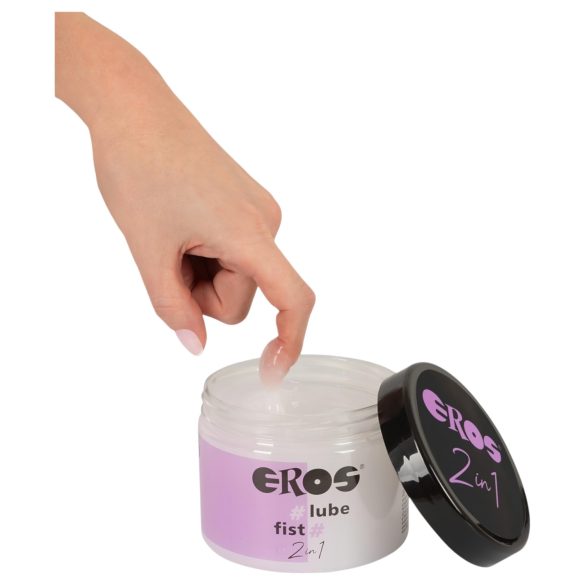 EROS - lubrifiant 2în1 pentru masaj și fisting - hibrid, 500ml
