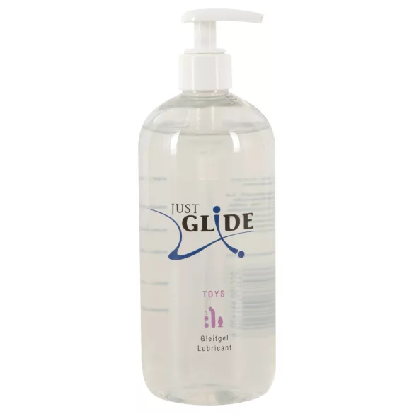 Just Glide Toylube - lubrifiant pe bază de apă pentru jucării erotice (500 ml)