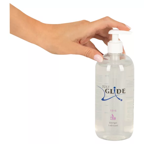 Just Glide Toylube - lubrifiant pe bază de apă pentru jucării erotice (500 ml)