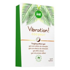 Intt Vibrație! - vibrator lichid - nuca de cocos (15ml)