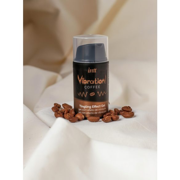 Intt Vibration! - gel cu efect vibrator - cafea - 15ml