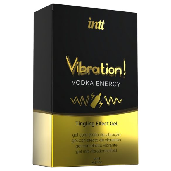Intt Vibration! - vibrator lichid - efect excitant - Vodka Energy 15ml