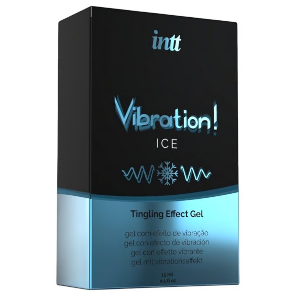Intt Vibration! - vibrator lichid - efect răcoritor - 15ml