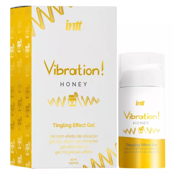 Intt Vibration! - vibrator lichid - miere (15 ml)