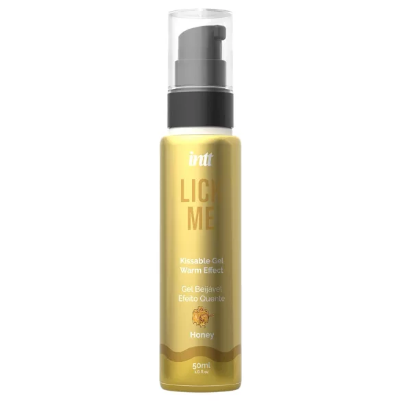 Intt - gel lubrifiant cu efect de încălzire - aromă de miere - 50ml