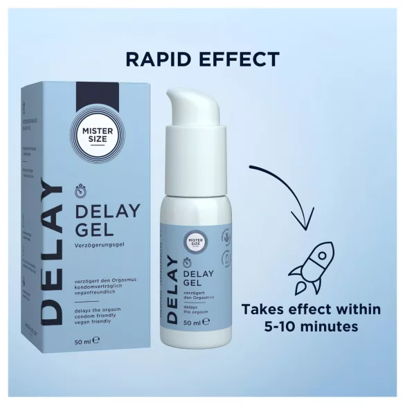 Mister Size - gel întârziere ejaculare - 50ml