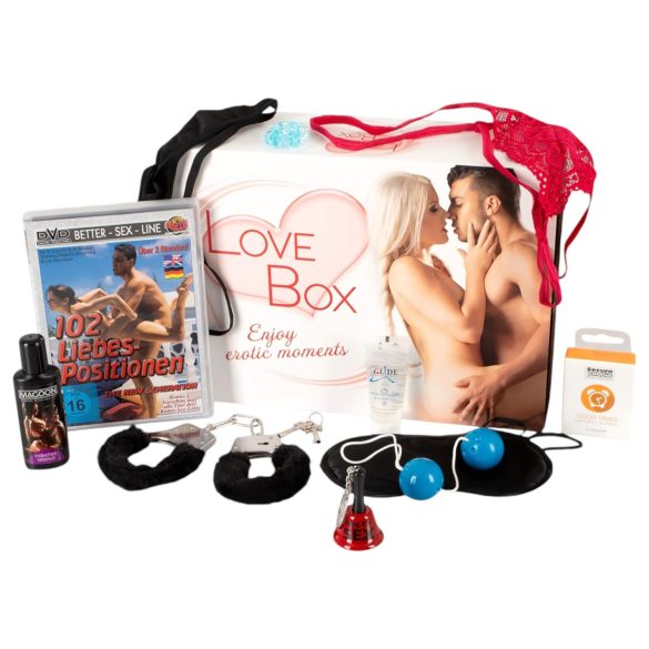 Love Box - set pentru cupluri - 15 piese
