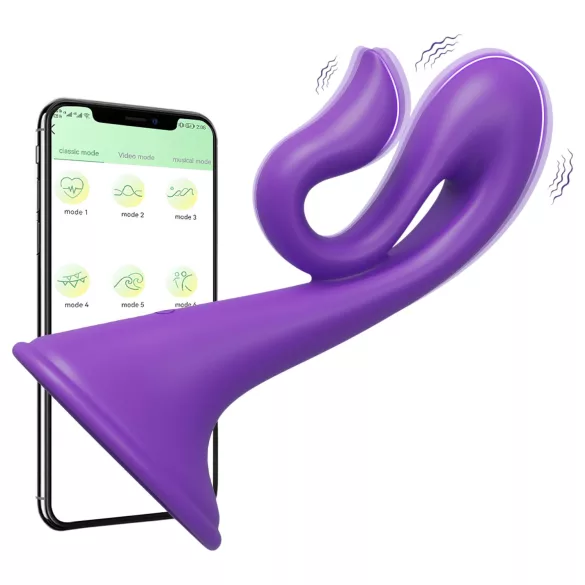 AlvUp - vibrator pentru punctul G (mov)