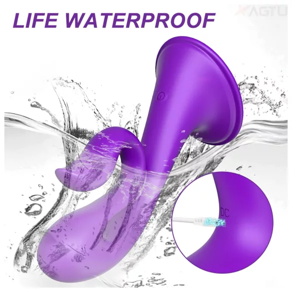 AlvUp - vibrator pentru punctul G (mov)