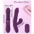 AlvUp - vibrator pentru punctul G cu împingere (mov)