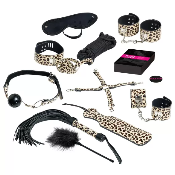 tease & please - Master & Slave - set premium de aventuri BDSM pentru cupluri (13 piese)