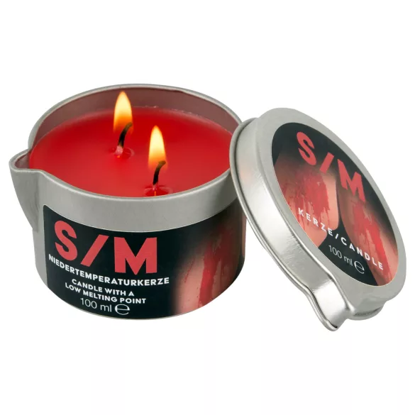 BDSM - Lumânare parafină pentru corp - 100ml