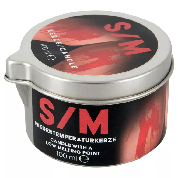 BDSM - Lumânare parafină pentru corp - 100ml