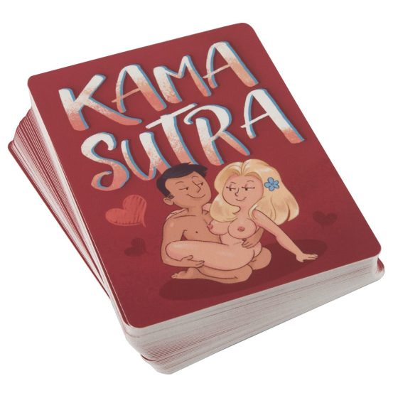 Kama Sutra - carti de joc franceze cu poziții sexuale (54 buc)