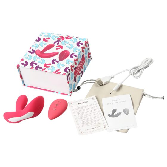 Cotoxo Saddle - Vibrator de prostată reîncărcabil, controlat de la distanță (roșu)