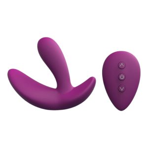Cotoxo Saddle - vibrator de prostată fără fir, controlat de la distanță (viola)