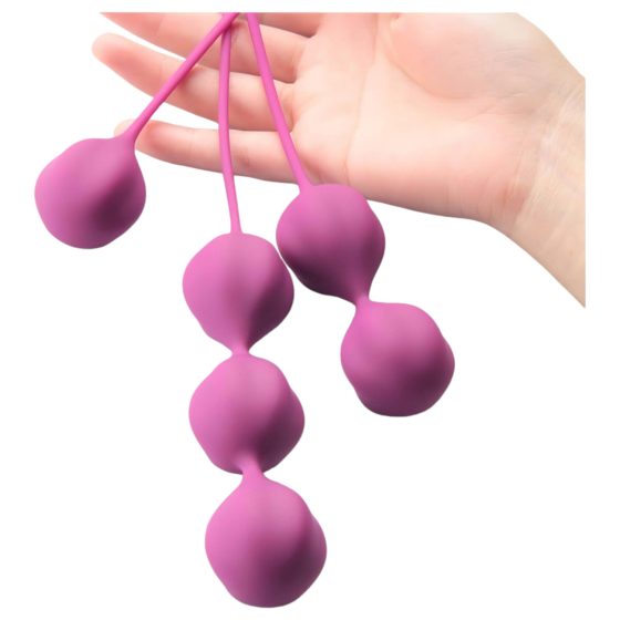 Cotoxo Belle - Set de 3 mingi pentru gecko (violet)