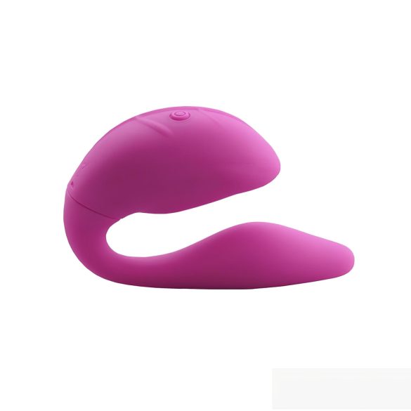 Cotoxo Cupid 2 - vibrator pentru cuplu cu telecomandă - mov