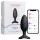 Lovense Hush 2 S - vibrator anal controlat prin aplicație (38 mm, negru)