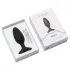 Lovense Hush 2 M - Vibrator anal controlat prin aplicație (45 mm, negru)