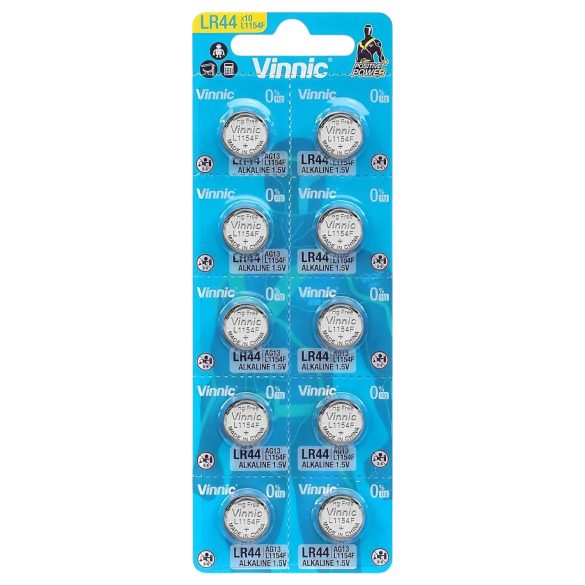 Baterii Buton - LR44 (set de 10)