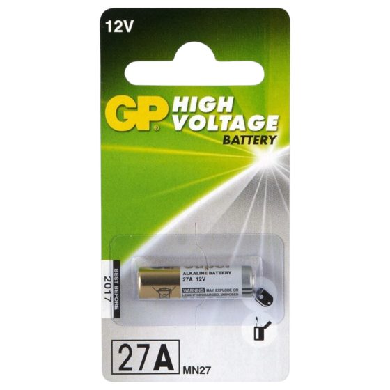 Baterie durabilă GP, alcalină, 12V (27A, MN27) - 1buc
