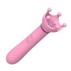   Sunfo - vibrator acumulator, rotativ și pentru punctul G (roz)