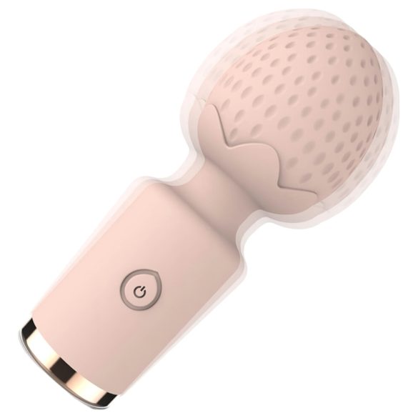 Sunfo Strawberry - mini vibrator impermeabil pentru masaj (roz)