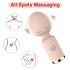 Sunfo Strawberry - mini vibrator impermeabil pentru masaj (roz)