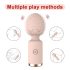 Sunfo Strawberry - mini vibrator impermeabil pentru masaj (roz)