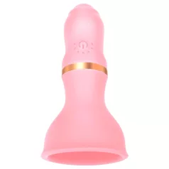 Sunfo - vibrator pentru sâni cu acumulator - roz