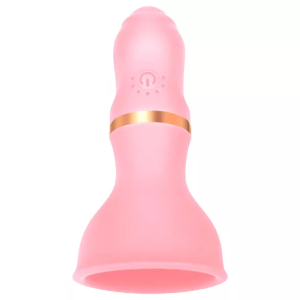 Sunfo - vibrator pentru sâni cu acumulator - roz