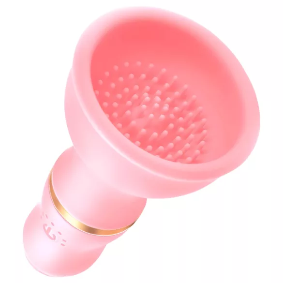 Sunfo - vibrator pentru sâni cu acumulator - roz