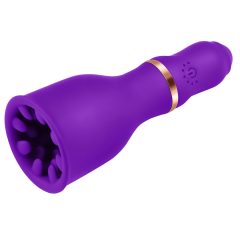 Sunfo - vibrator macro reîncărcabil (violet)