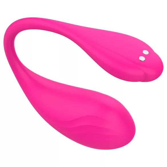 Sunfo - Ou vibrator controlat prin aplicație (roz)