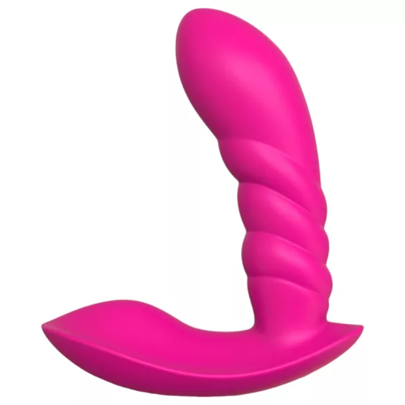 Sunfo - Vibrator purtabil controlat prin aplicație (roz)