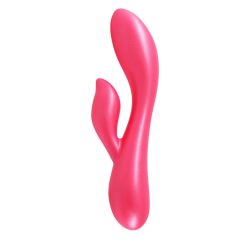   LP Jessica - vibrator inteligent, impermeabil, cu suport pentru clitoris (roz metalic)