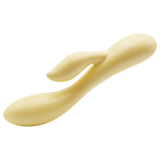 LP Jessica - vibratoare smart, impermeabil cu ramă pentru clitoral (galben metalizat)