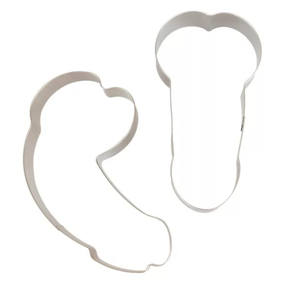 Forme biscuiți penis - set 2 buc