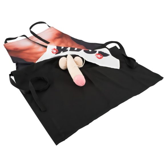 CHEFCOCK - șorț amuzant pentru bărbați - model Big Boss