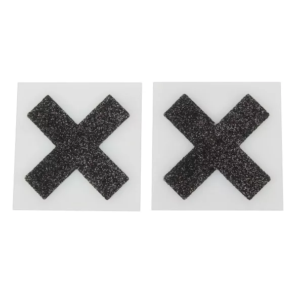 Cottelli - Autocolant sclipitor pentru sfârcuri - X